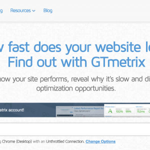 אופטימיזציה לאתרים עם GTmetrix